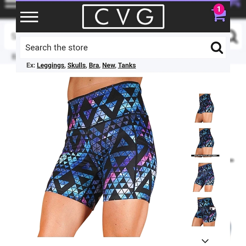 CVG STARDUST LARGE 5" INSEAM